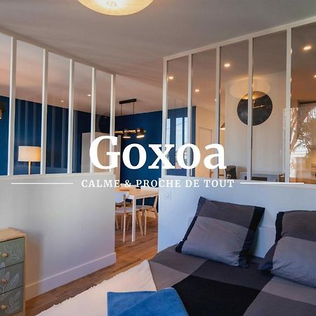 Goxoa - Appartement au Calme, Centre Ville, Parking - WiFi&Netflix Hendaye Exterior foto