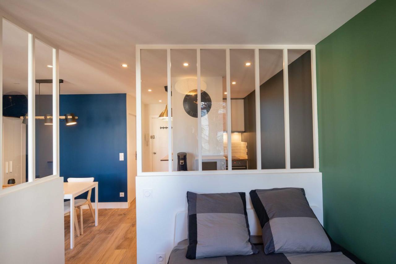 Goxoa - Appartement au Calme, Centre Ville, Parking - WiFi&Netflix Hendaye Exterior foto