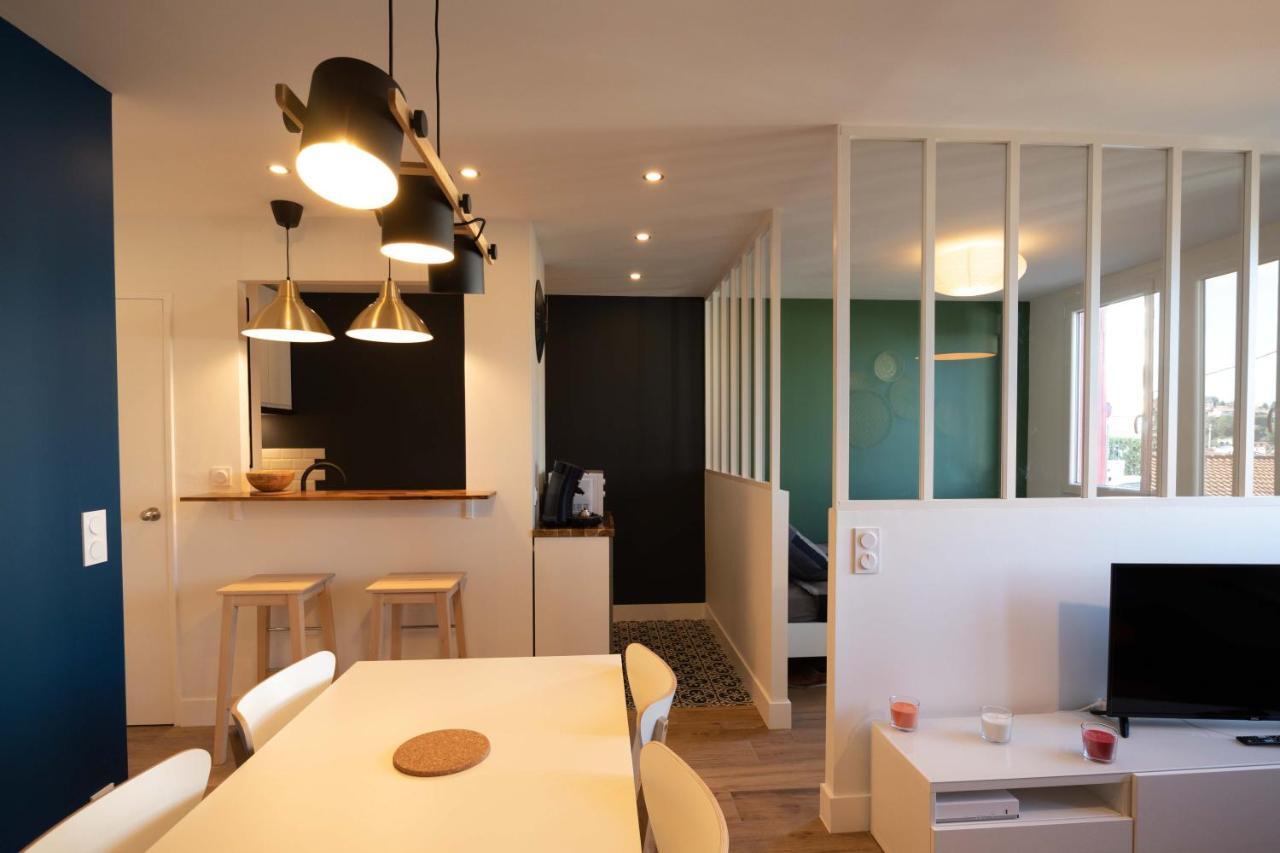 Goxoa - Appartement au Calme, Centre Ville, Parking - WiFi&Netflix Hendaye Exterior foto