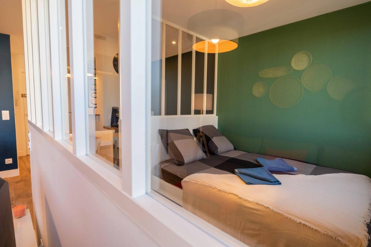 Goxoa - Appartement au Calme, Centre Ville, Parking - WiFi&Netflix Hendaye Exterior foto